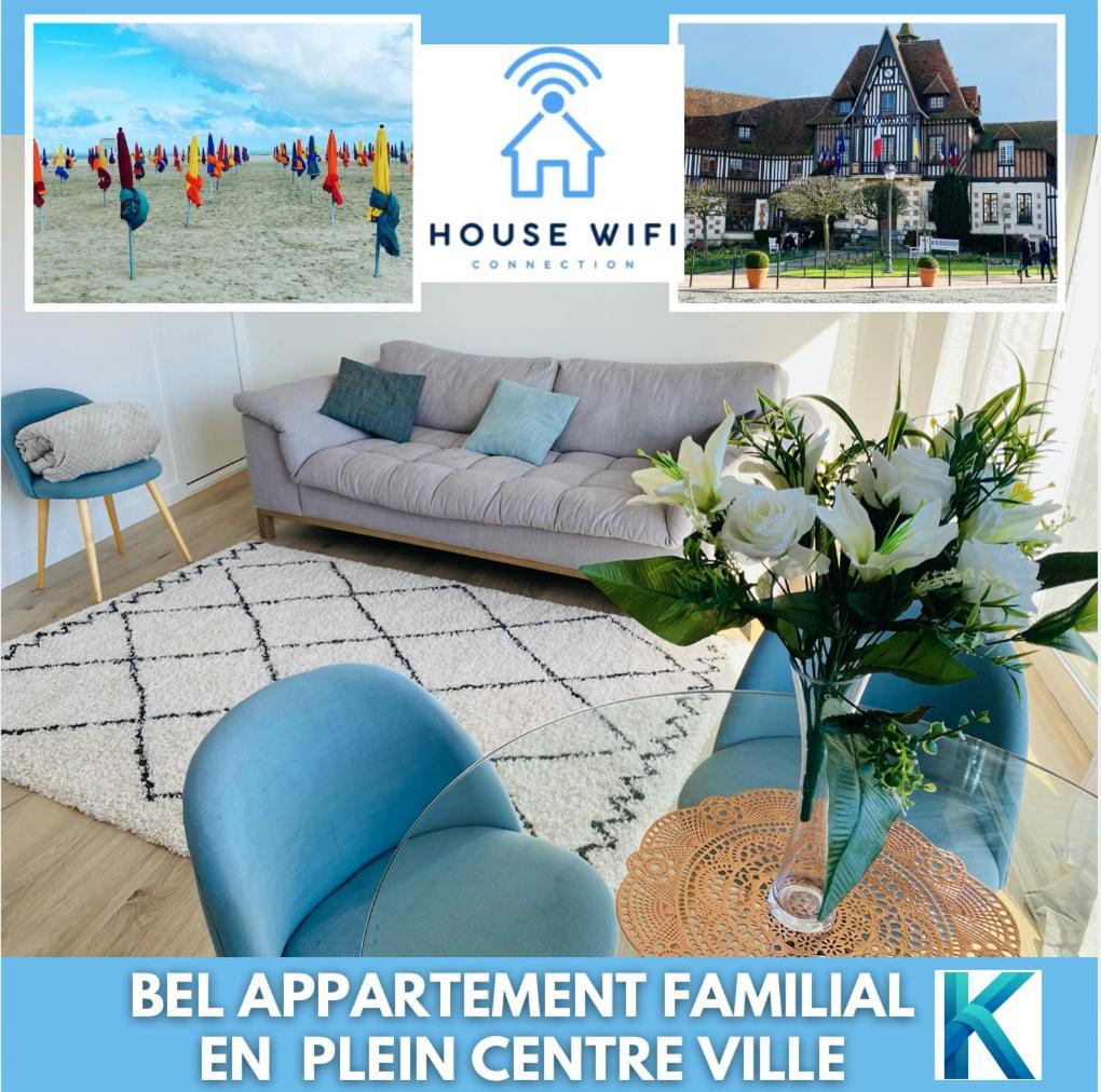 Superbe Appartement Familial "K" Hypercentre Довиль Экстерьер фото